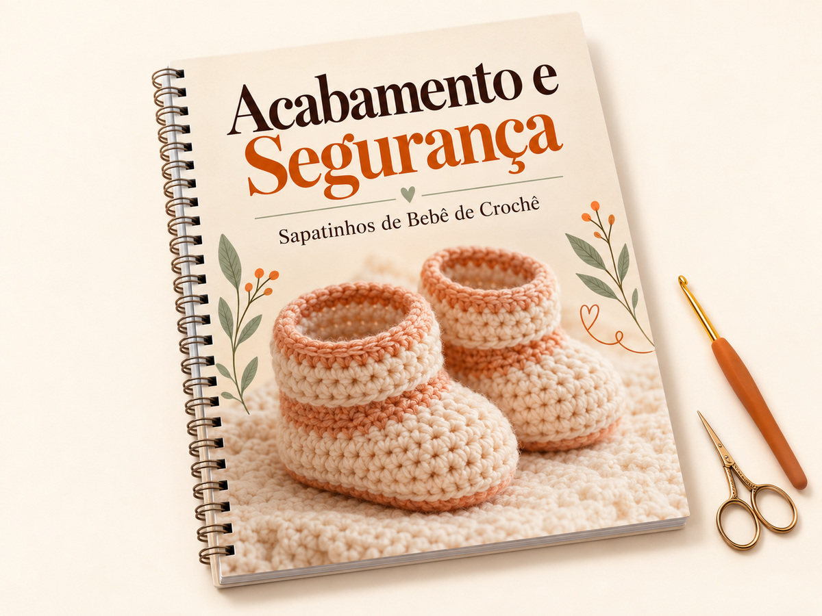 Mockup do guia bônus 2: Guia de Acabamento e Segurança