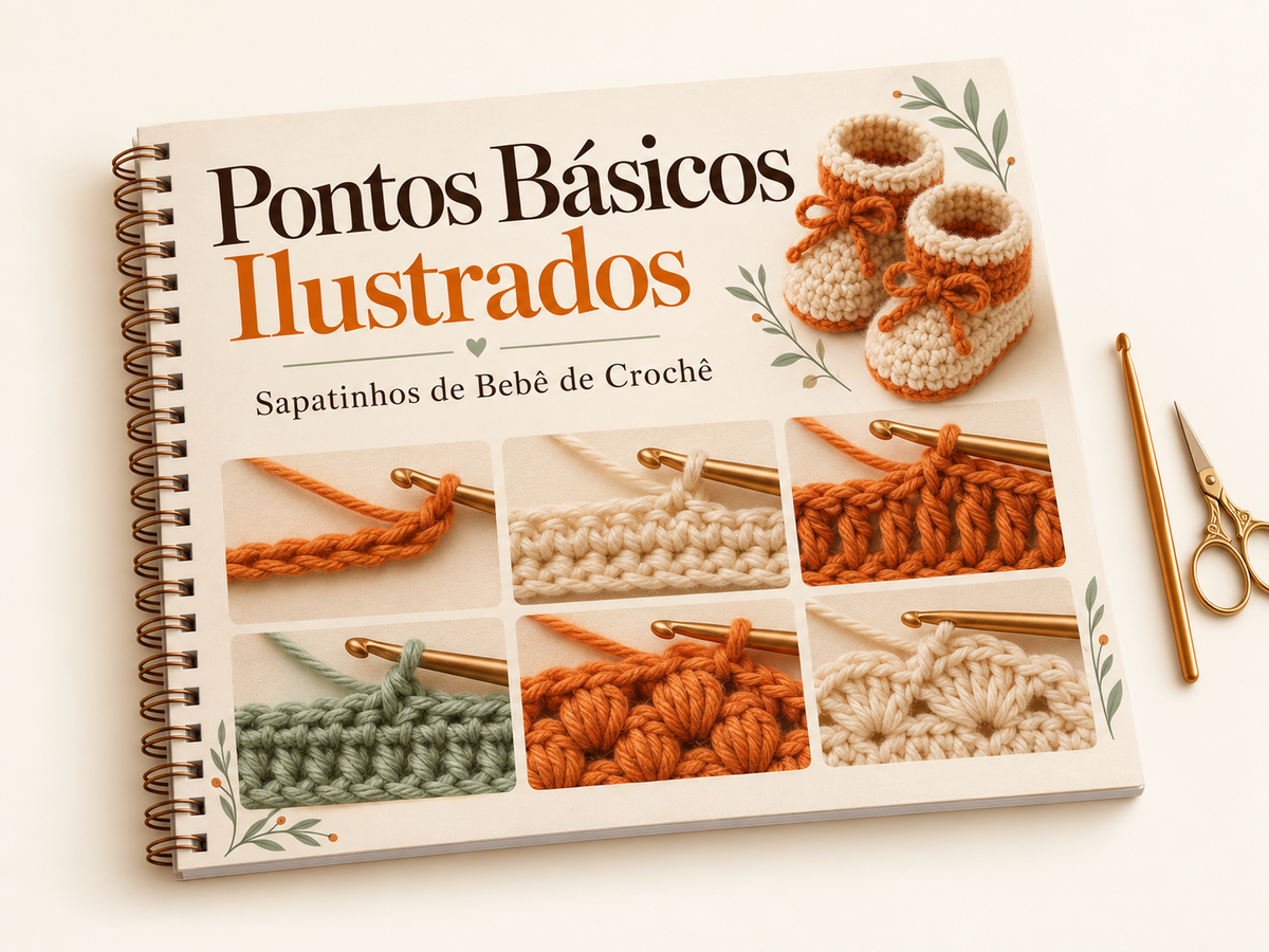 Mockup do guia bônus 3: Pontos Básicos Ilustrados